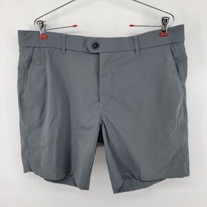 Greyson Men's Gray Technical Shorts Size 36